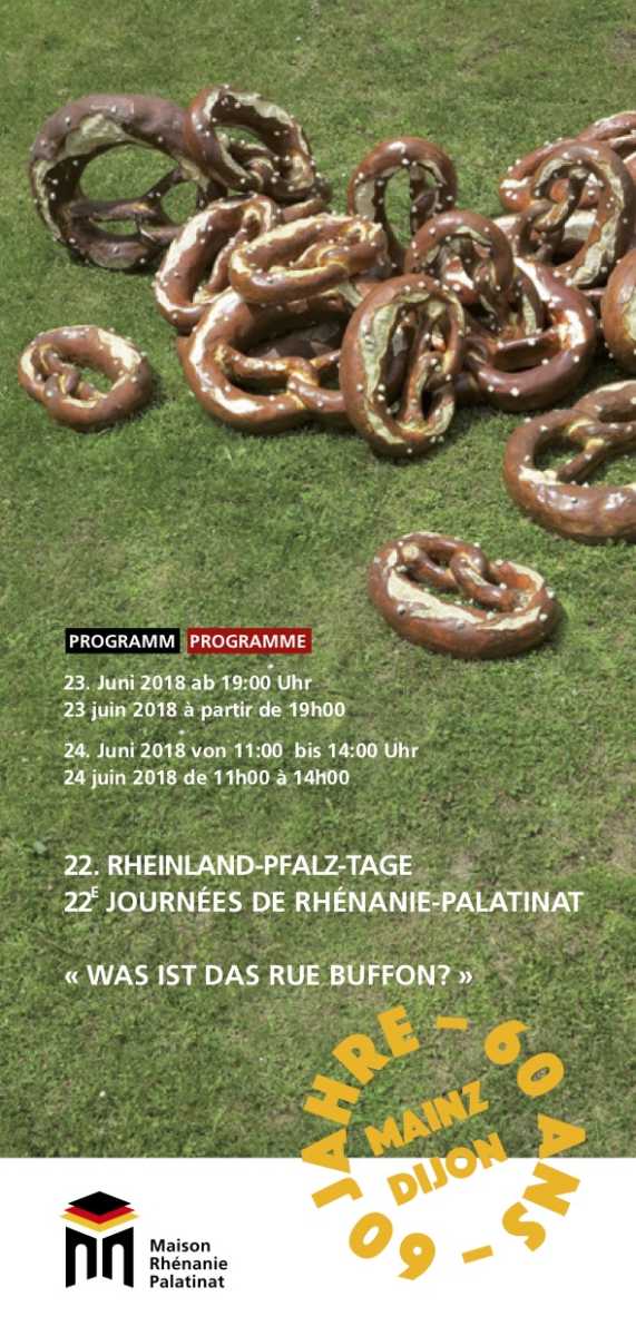 23 et 24 juin 2018 : 22èmes Journées de Rhénanie-Palatinat 23 et 24 juin 2018 : 22èmes Journées de Rhénanie-Palatinat