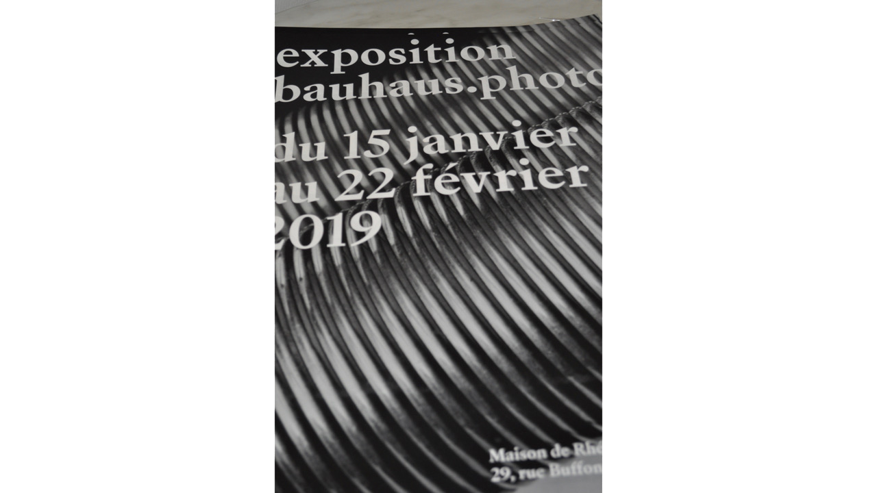Du 15 janvier au 5 mars 2019 : Exposition “bauhaus.photo”