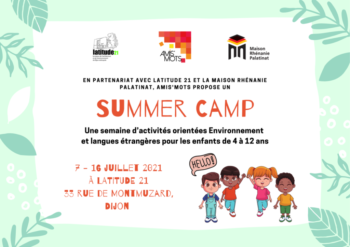 Summer Camp – du 7 au 16 juillet 2021