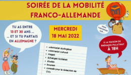 Mercredi 18 mai 2022 à 18h : Soirée de la mobilité