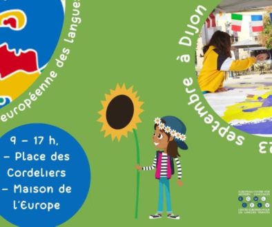 Vendredi 23 septembre 2022 de 9h à 17h : Journée européenne des langues à Dijon