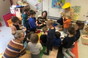 Animation dans une école maternelle