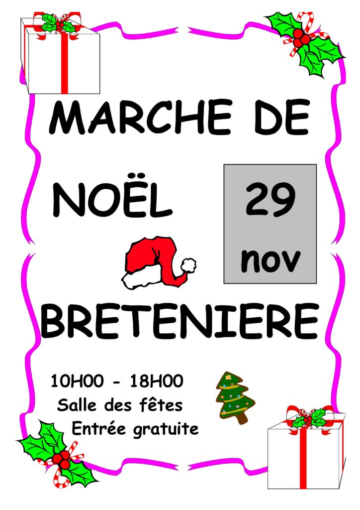 Jumelage BRETENIERE – Pellingen&nbsp;: Marché de Noël
